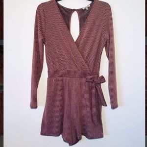 Long sleeve romper